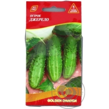 Seed cucumber Golden garden 1g - buy, prices for MegaMarket - photo 1