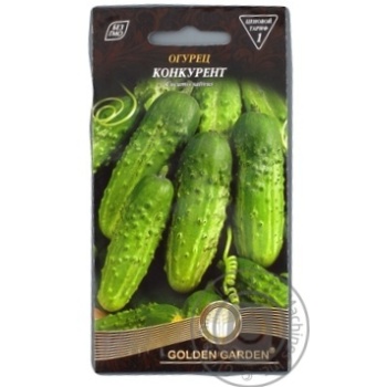 Seed cucumber Golden garden 1g - buy, prices for MegaMarket - photo 1