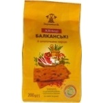 Хлібці Зерновита Балканські зі шматочками перцю 200г