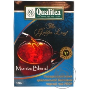 Quality Monte Blend black loose tea 100g - buy, prices for MegaMarket - photo 1