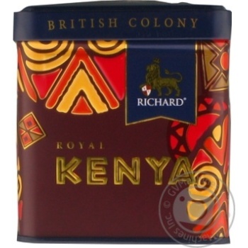 Richard Royal Kenya black tea 50g - buy, prices for MegaMarket - photo 1