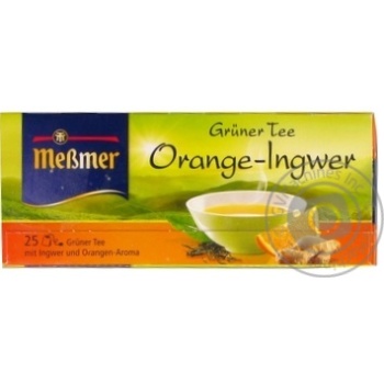 Tea Messmer orange 25pcs 43,75g - buy, prices for MegaMarket - photo 1