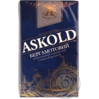 Чай Askold Цейлонський бергамотовий 90г х16 купити, ціни на МегаМаркет - фото 1