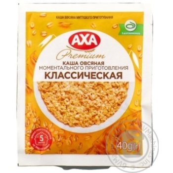 Oatmeal with Axa quick-cooking 40g - buy, prices for MegaMarket - photo 1