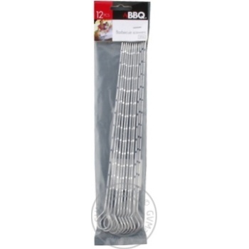 Koopman Metal Skewers 12pcs 27cm - buy, prices for NOVUS - photo 2