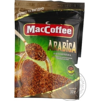 Кава Арабика МакКофе 30г купить, цены на МегаМаркет - фото 1