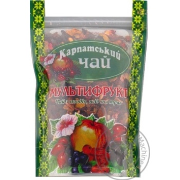 Чай Мультифрукт Карпатский Чай 100г купити, ціни на МегаМаркет - фото 1