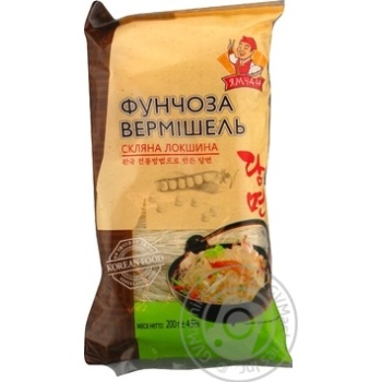 Вермішель Фунчоза Ямчан скляна локшина 200г х36 купить, цены на МегаМаркет - фото 1