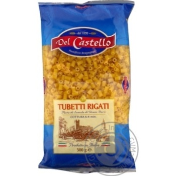 Pasta rigatoni Del castello 500g - buy, prices for NOVUS - photo 1