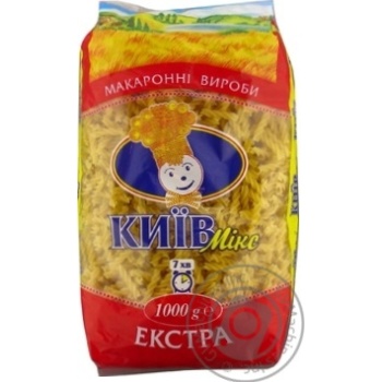 Pasta fusilli Kyiv mix 1000g - buy, prices for MegaMarket - photo 1
