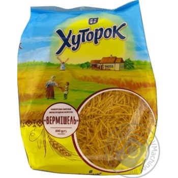 Pasta vermicelli Khutorok 800g - buy, prices for MegaMarket - photo 1