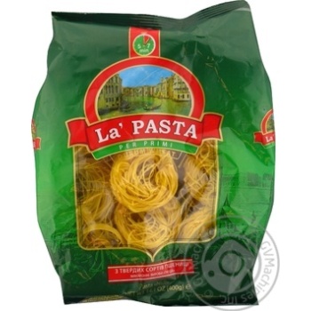 Макаронные изделия La Pasta феделини 400г купить, цены на МегаМаркет - фото 1