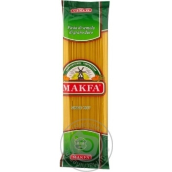 Изделия макаронные Makfa Спагетти 1,7мм 400г купить, цены на МегаМаркет - фото 1