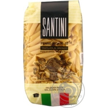 Santini Pasta Penne Rigate 55 - buy, prices for MegaMarket - photo 1