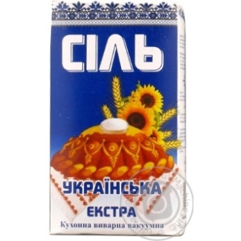 Сіль Руссоль Екстра кухонна 1000г х15 купити, ціни на МегаМаркет - фото 1