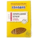 Цукор Солодко Природний буряковий неочищений 500г