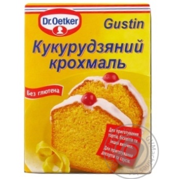 Dr.Oetker For Desserts Starch - buy, prices for MegaMarket - photo 1
