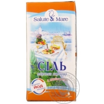 Salute Di Mare With Laminaria Sea Salt - buy, prices for MegaMarket - photo 1