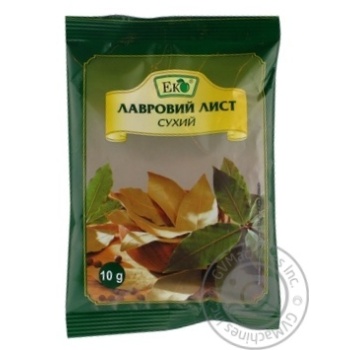 Лавровый лист Эко сухой 10г купить, цены на МегаМаркет - фото 1