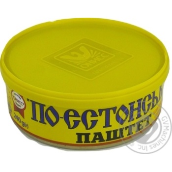 Oniss po-estonsʹki canned liver with meat pate 240g - buy, prices for MegaMarket - photo 1