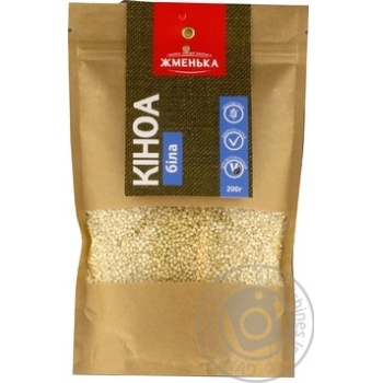 Zhmenka quinoa white groat 200g - buy, prices for MegaMarket - photo 1