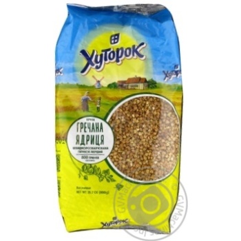 Khutorok buckwheat 800g - buy, prices for MegaMarket - photo 1