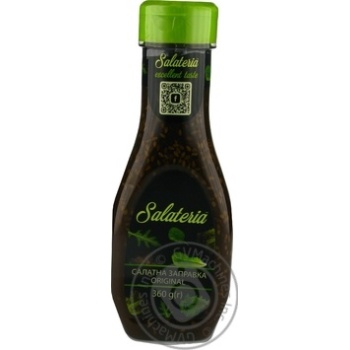 Заправка салатна Salateria Original 360г купити, ціни на МегаМаркет - фото 1