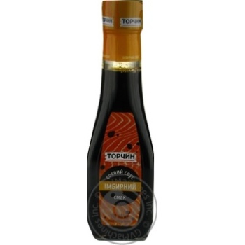 Torchin Soy sauce with ginger taste 190ml - buy, prices for MegaMarket - photo 1
