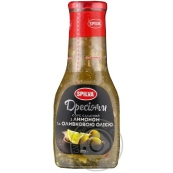 Spilva With Oil And Lemon Salad Sauce - buy, prices for MegaMarket - photo 1