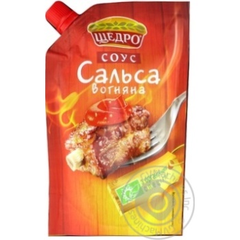 Соус Щедро Сальса огненная 200г купить, цены на МегаМаркет - фото 1