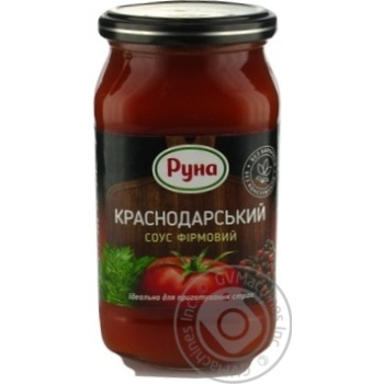 Krasnodar sauce Runa 485g - buy, prices for MegaMarket - photo 1