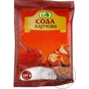 Сода Эко пищевая 200г купить, цены на МегаМаркет - фото 1