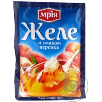 Желе Мрія персикове 90г купити, ціни на МегаМаркет - фото 1