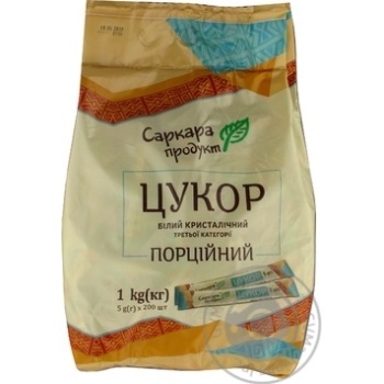 Sarcara in stick sugar 1000g - buy, prices for MegaMarket - photo 1