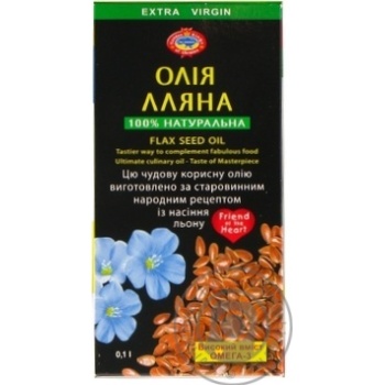 Golden Kings Of Ukraine Flaxseed Oil - buy, prices for MegaMarket - photo 1