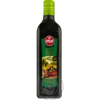 Oil Itlv olive extra virgin 750ml glass bottle - buy, prices for MegaMarket - photo 1