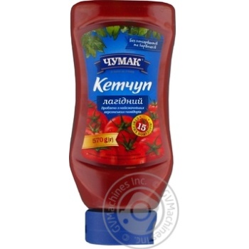 Кетчуп Чумак Лагідний 570г купити, ціни на МегаМаркет - фото 2