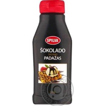 Spilva Chocolate Dessert Sauce 320g - buy, prices for NOVUS - photo 1