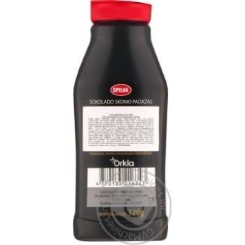 Spilva Chocolate Dessert Sauce 320g - buy, prices for NOVUS - photo 4