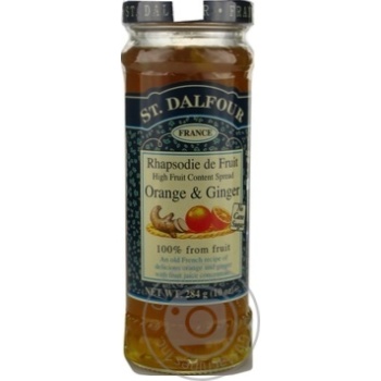 Jam St.dalfour orange 284g glass jar - buy, prices for MegaMarket - photo 1