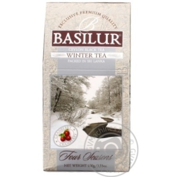 Basilur Ceylon black tea 100g - buy, prices for MegaMarket - photo 1