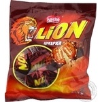 Конфеты Nestle Lion с карамелью Стандарт пакет 182г