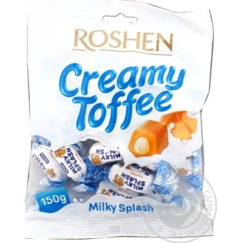 Roshen Milky Splash creamy tofee candy 150g - buy, prices for MegaMarket - photo 1