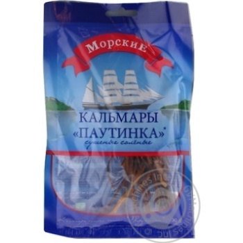 Кальмари Морські Павутинка сушені солоні 30г купити, ціни на МегаМаркет - фото 5