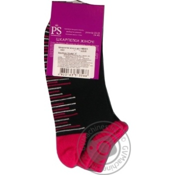 Шкарпетки жіночі Premier Socks вкорочені чорний розмір 23-25 - купити, ціни на NOVUS - фото 2