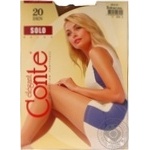 Колготи жін. поліамідні Conte Elegant Solo 20 р.3 Natural