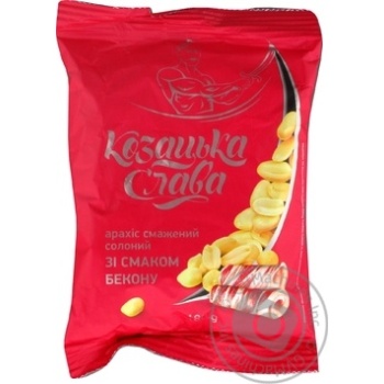 Kozatska slava with bacon salt peanuts 180g - buy, prices for MegaMarket - photo 4