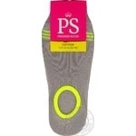 Premier Socks Gray Women's Footlets Size 23-25