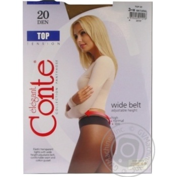 Conte Top 20 den Natural Tights for Women Size 3 - buy, prices for Tavria V - photo 4