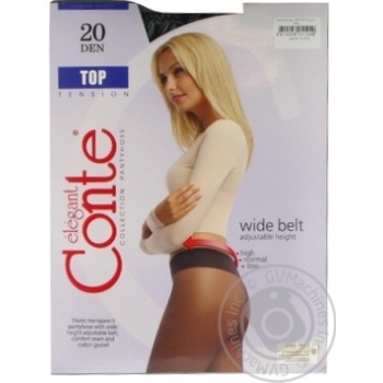 Conte Top 20 den Nero Tights for Women Size 2 - buy, prices for EKO Market - photo 5